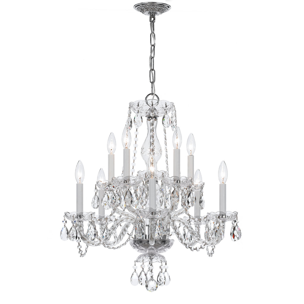 Traditional Crystal 10 Light Chandelier