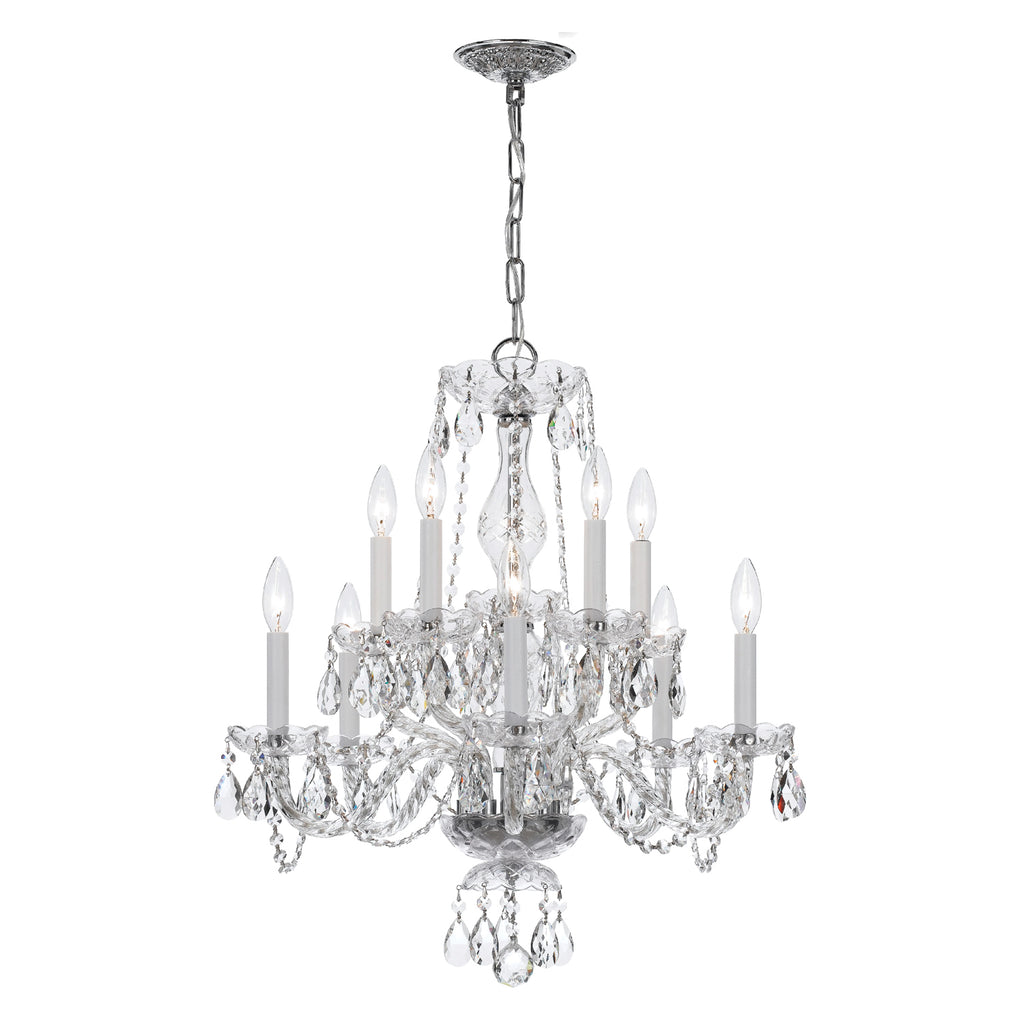 Traditional Crystal 10 Light Chandelier