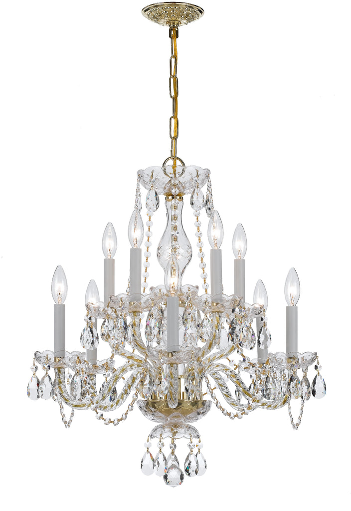 Traditional Crystal 10 Light Chandelier