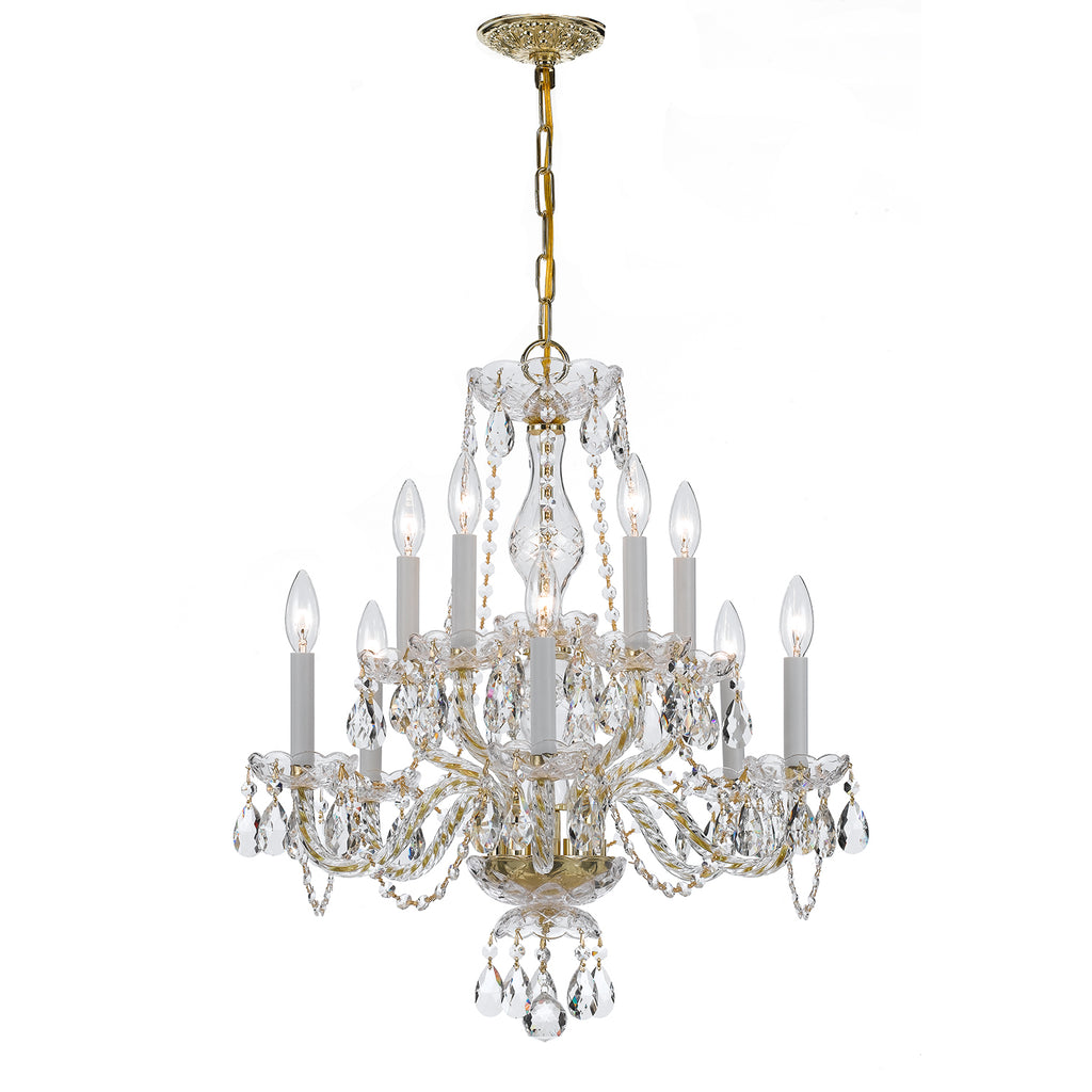 Traditional Crystal 10 Light Chandelier