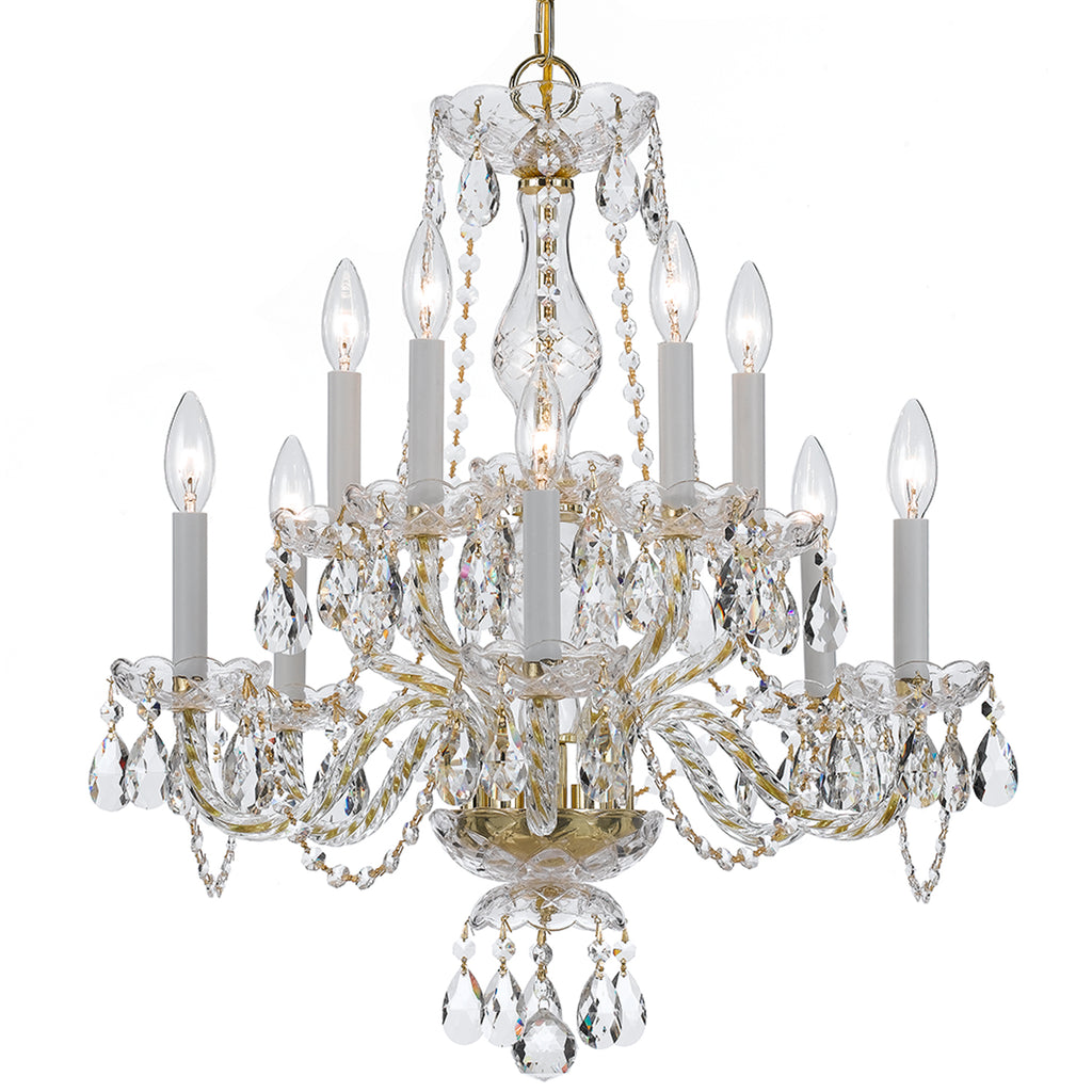 Traditional Crystal 10 Light Chandelier