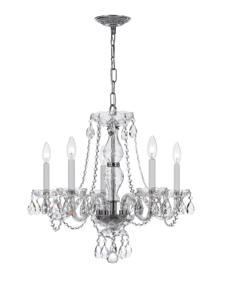 Traditional Crystal 5 Light Chandelier