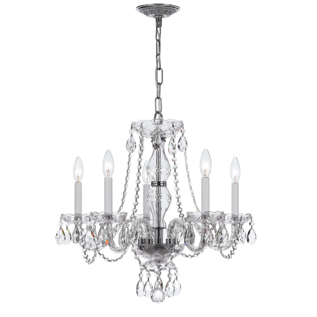 Traditional Crystal 5 Light Chandelier