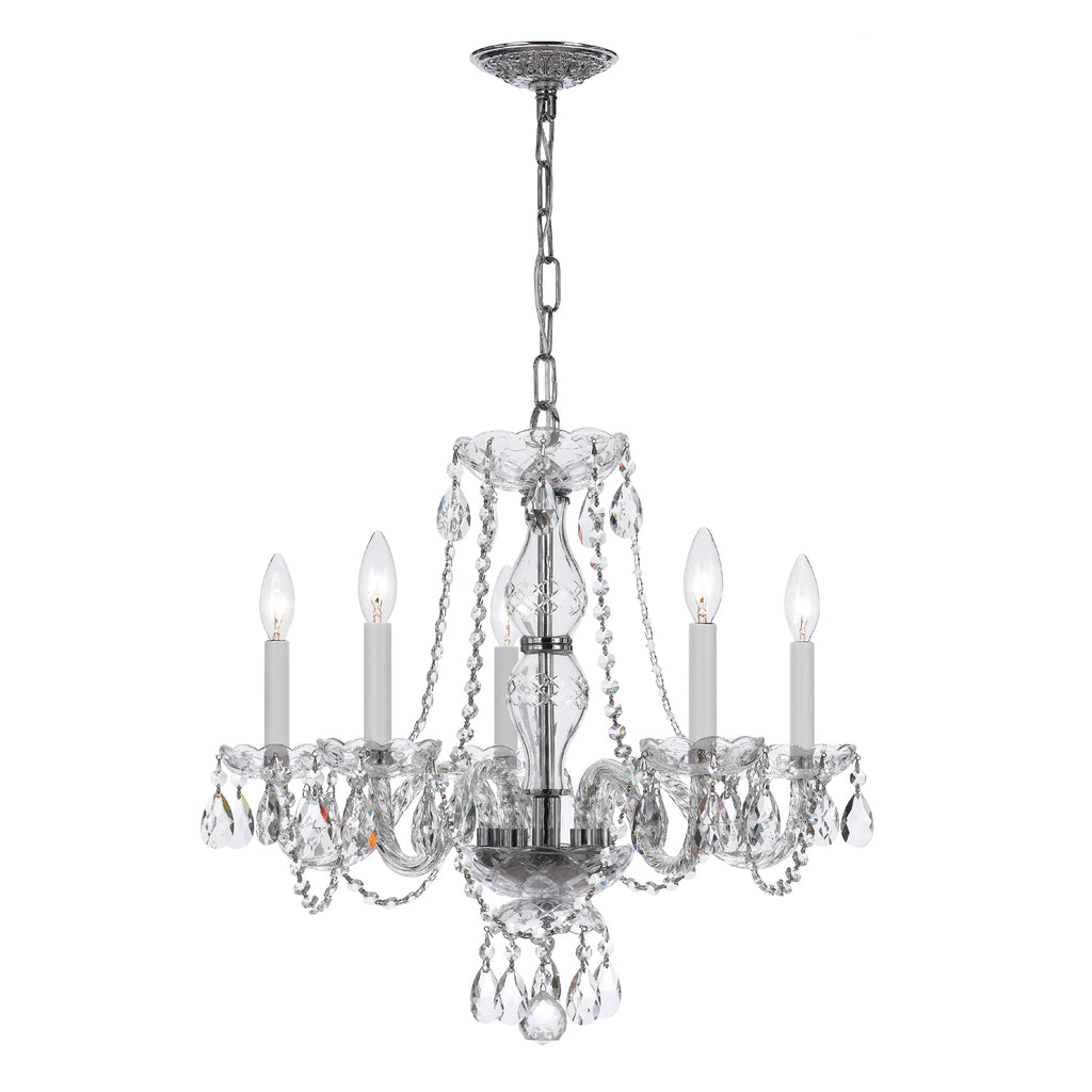 Traditional Crystal 5 Light Chandelier