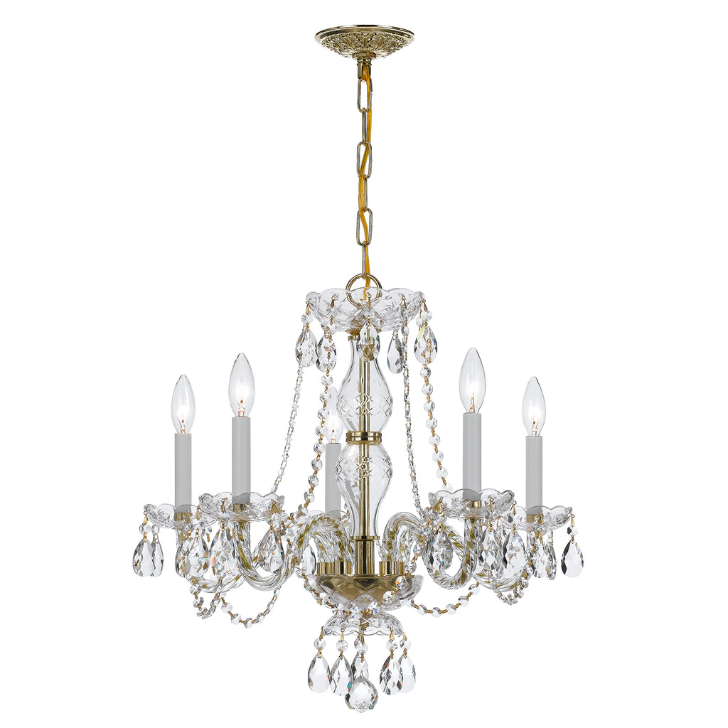 Traditional Crystal 5 Light Chandelier