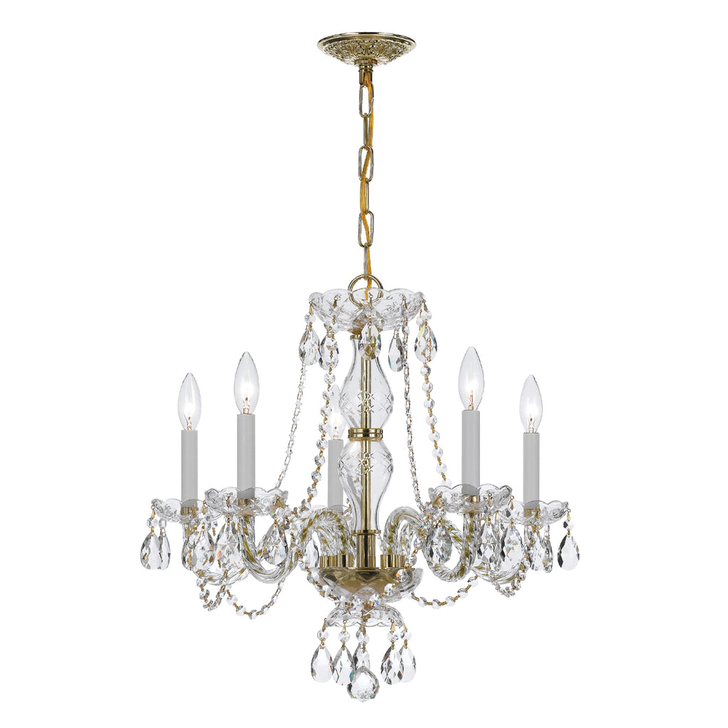 Traditional Crystal 5 Light Chandelier