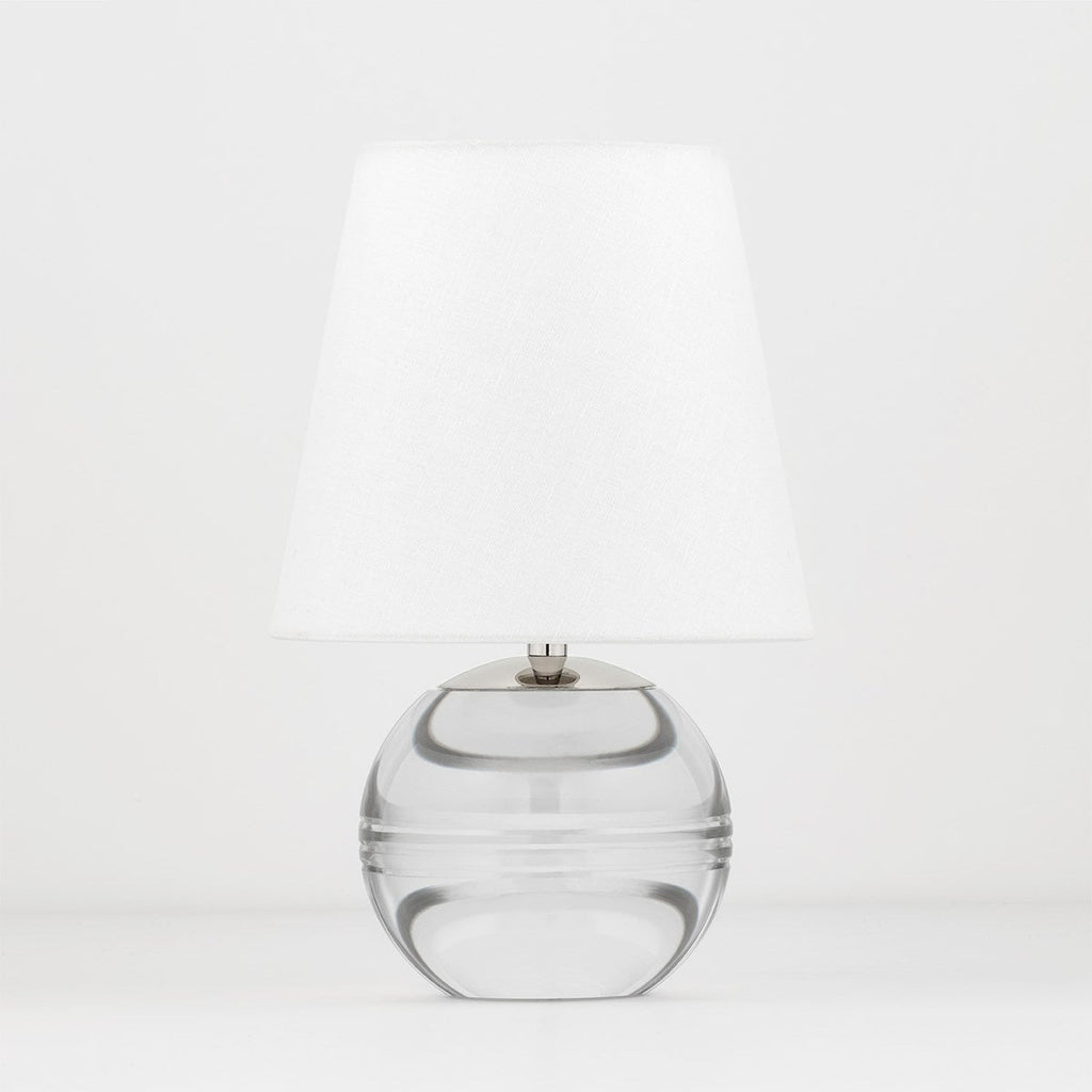 Nicole Table Lamp - Polished Nickel