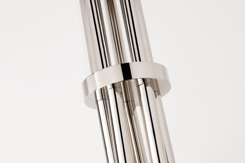 Margot Wall Sconce 28" - Polished Nickel