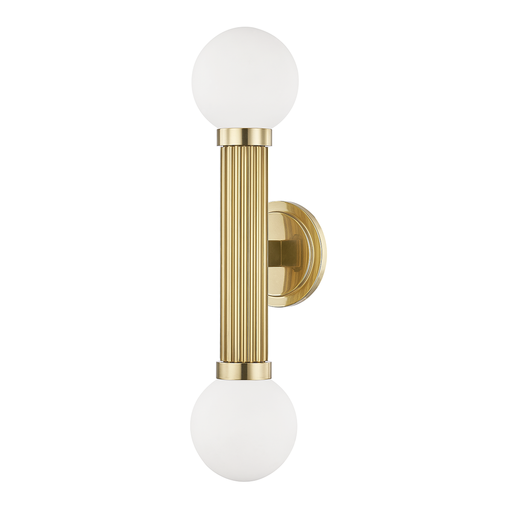 Reade Wall Sconce 21" - Aged Brass