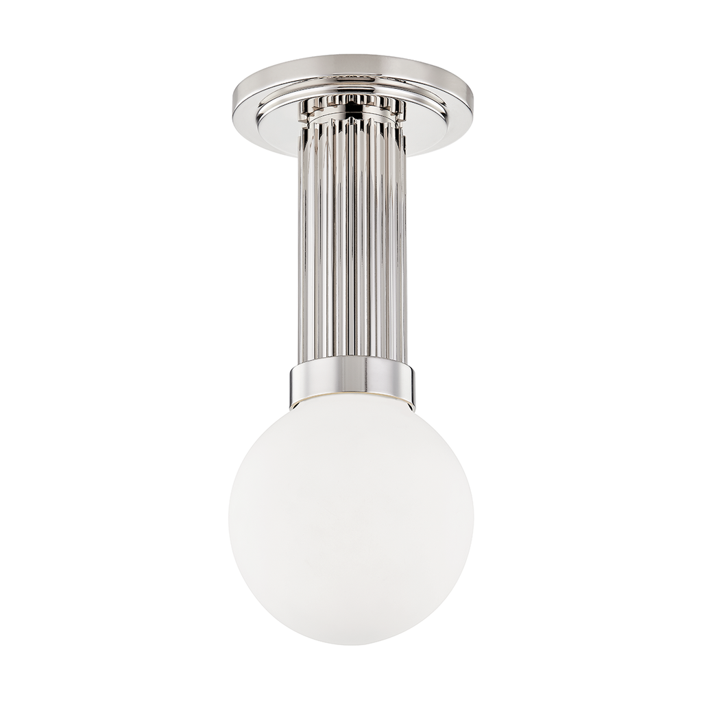 Reade Semi Flush - Polished Nickel