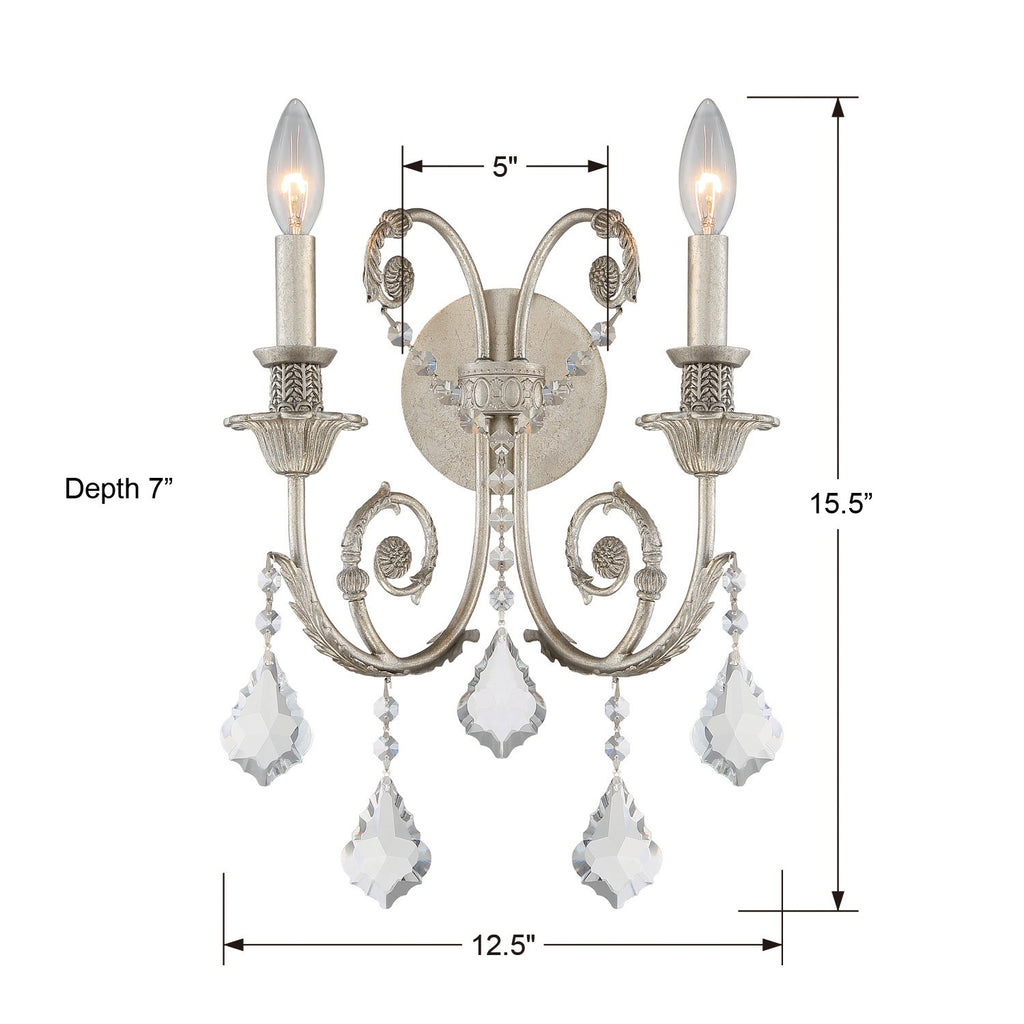 Regis 2 Light Sconce