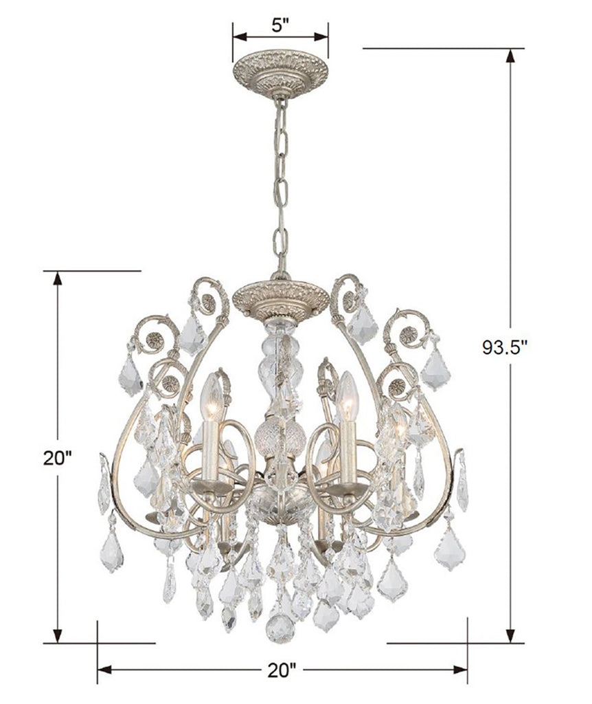 Regis 6 Light Chandelier