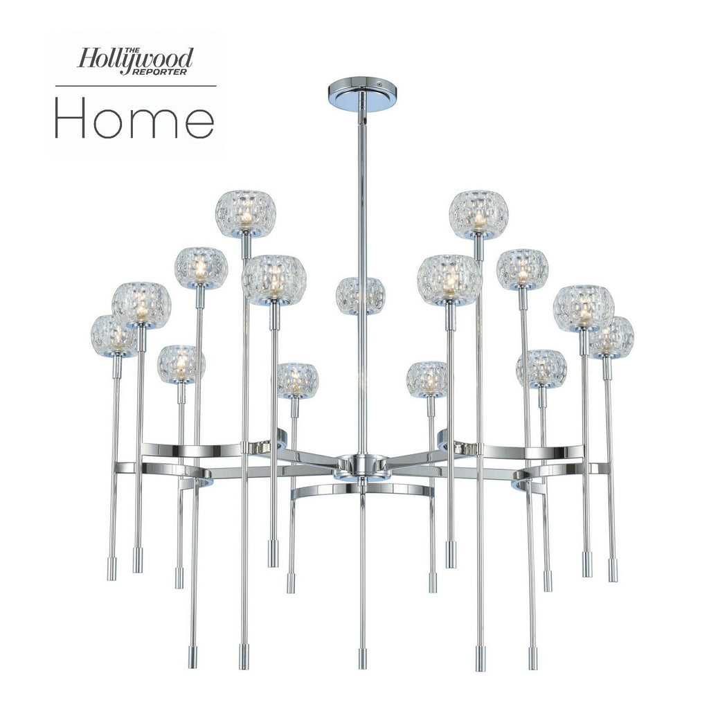 Mae (10 + 5) Light 2-Tier Chandelier