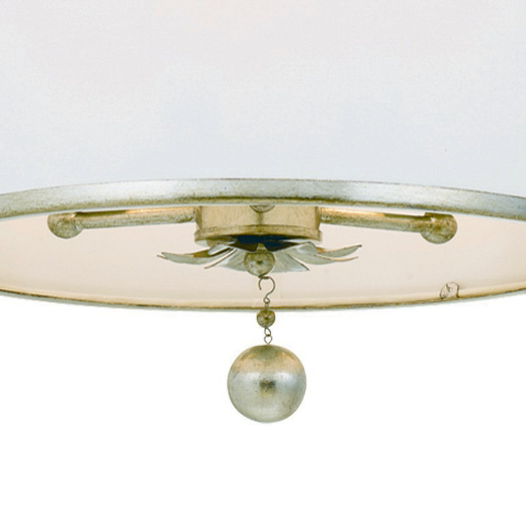 Broche 3 Light Semi Flush