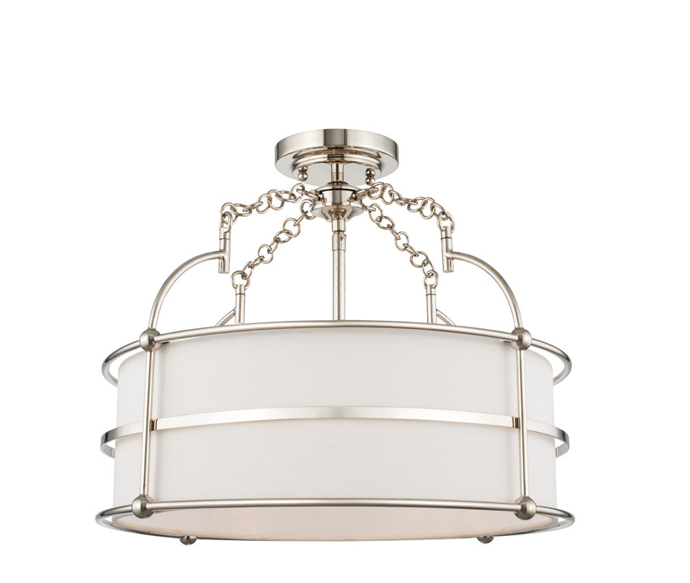 Carson 18-Inch Convertible Pendant / Semi Flush