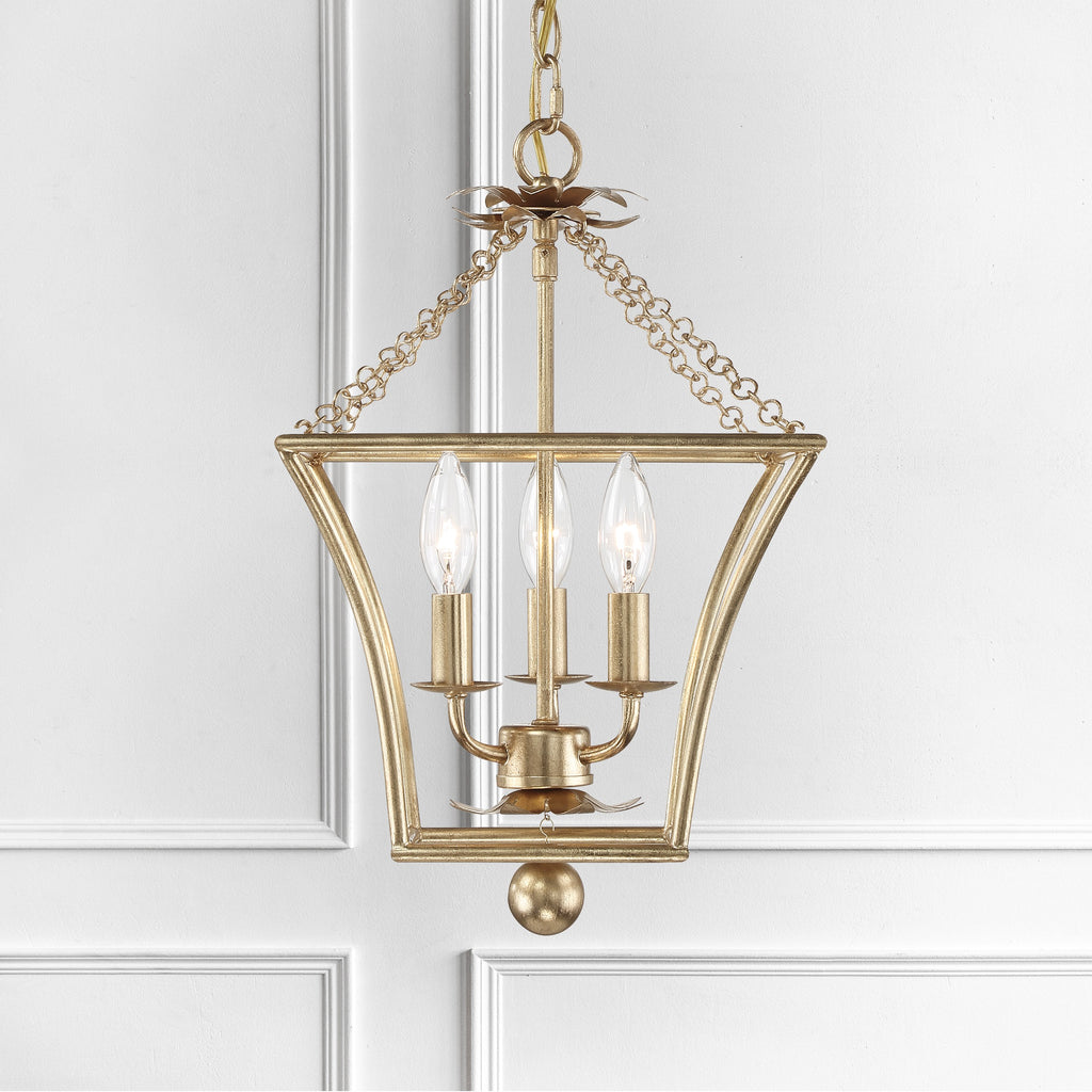 Broche 3 Light Lantern Chandelier