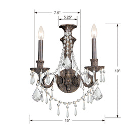 Vanderbilt 2 Light Sconce