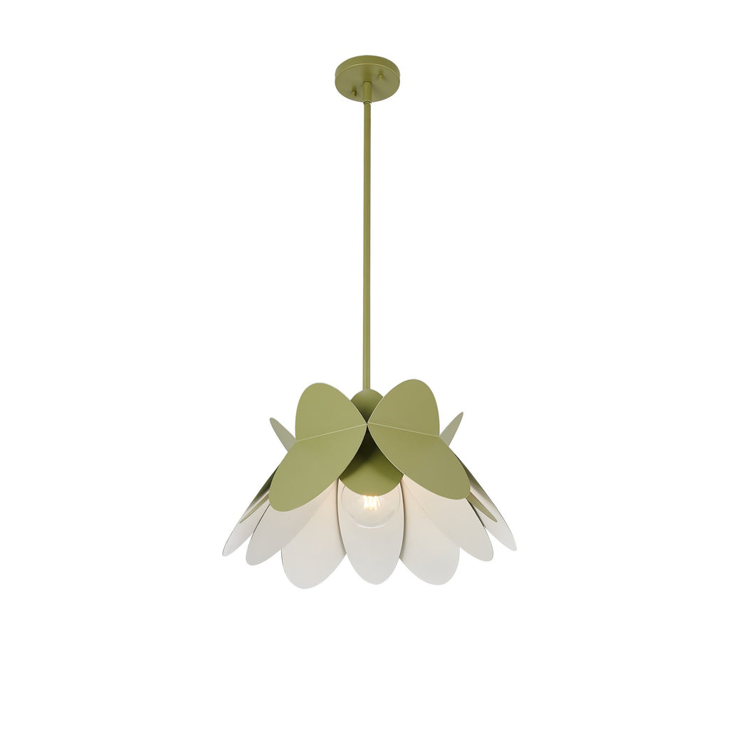 Flor Avocado Green Pendant