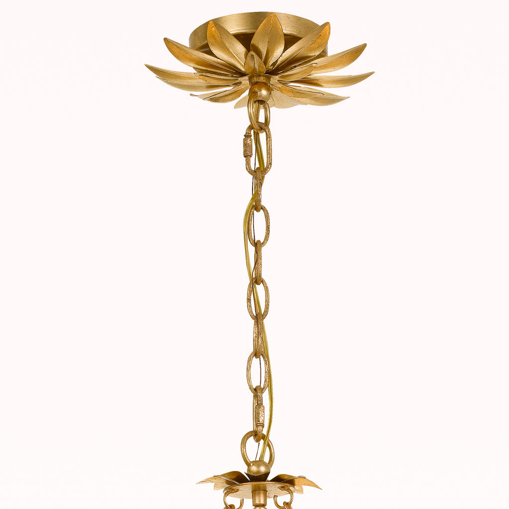 Broche 6 Light Chandelier