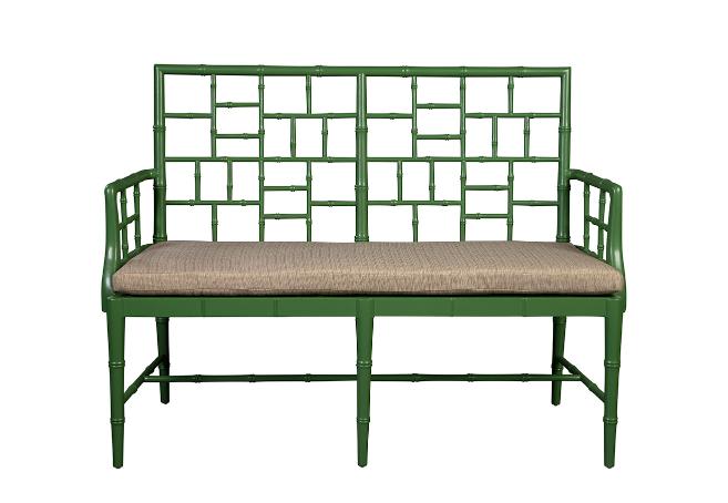 Green Belleville Settee