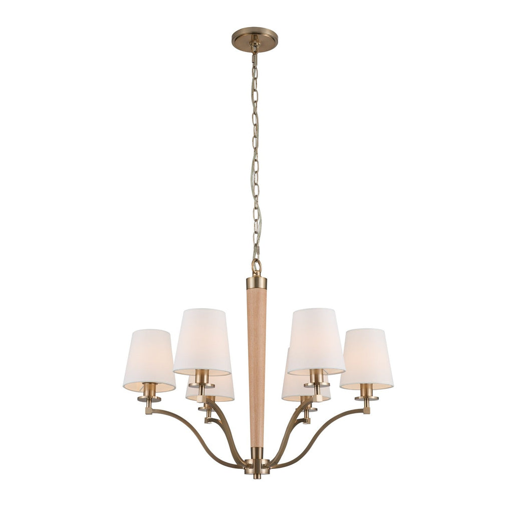 Curva 6 Light Chandelier