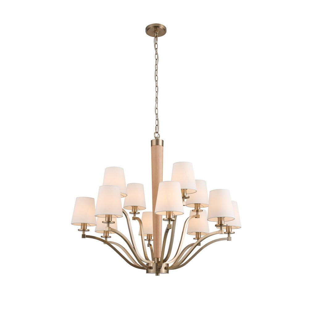 Curva 2-Tier Chandelier