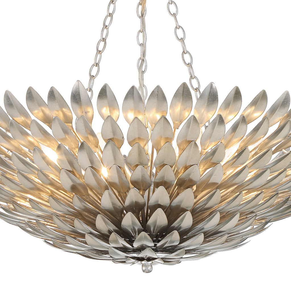 Broche 8 Light Semi Flush