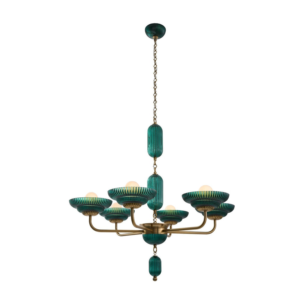 Verde 6 Light Chandelier