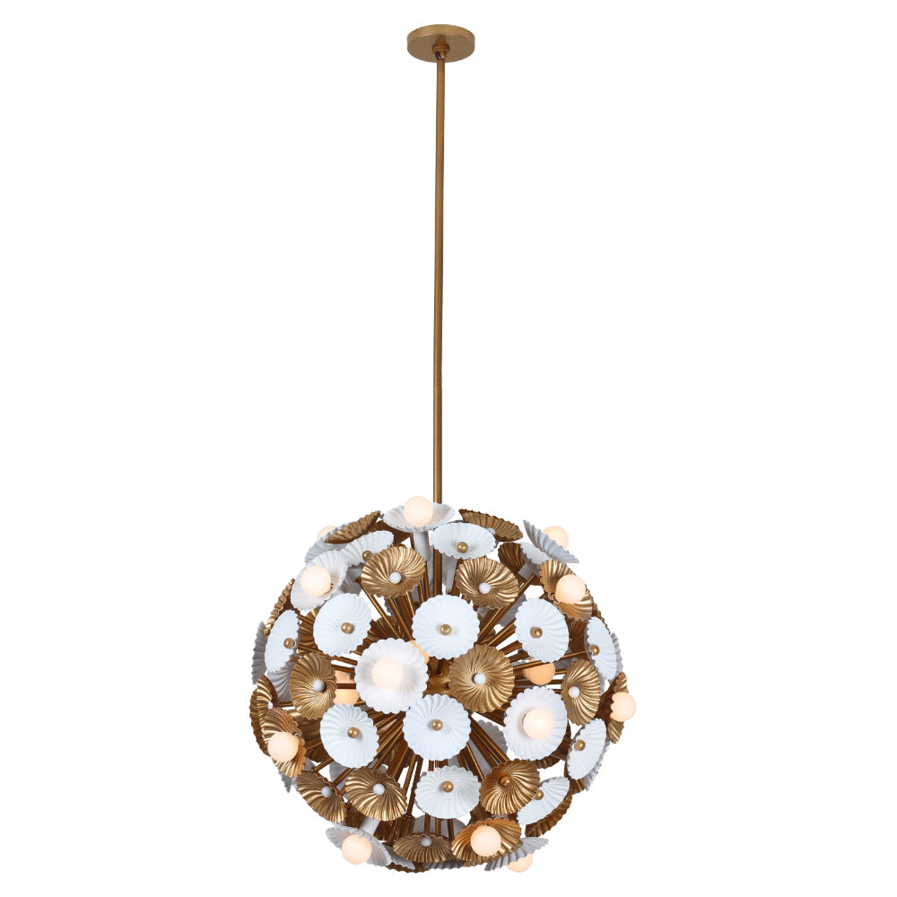 Damask 28 Light Orb Pendant