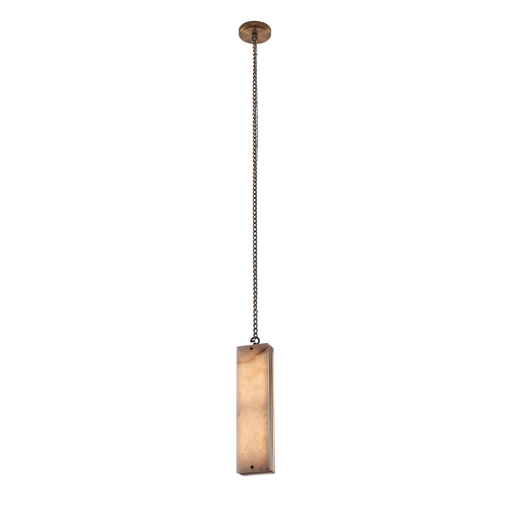 Vertical Single Drop LED Pendant