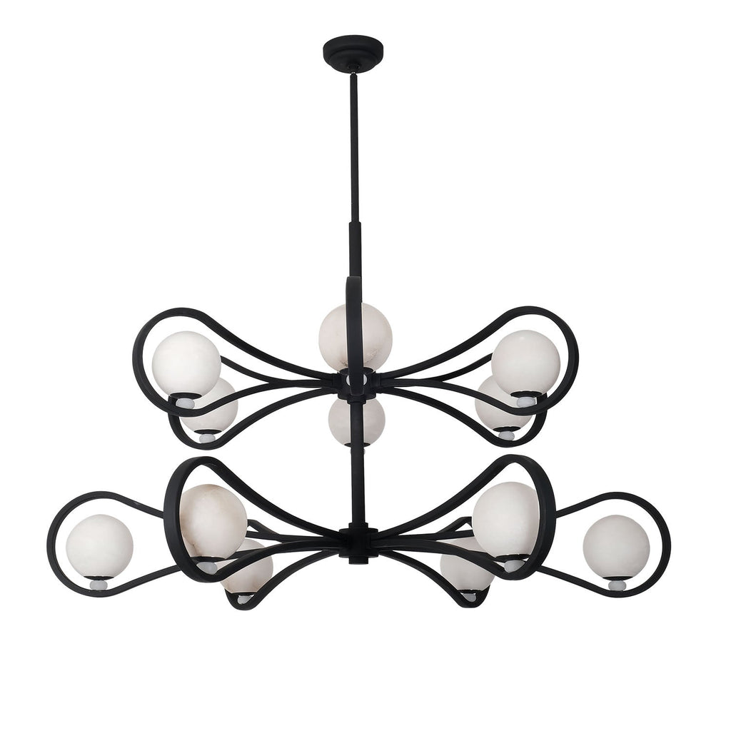 Elliptical 2-Tier LED Pendant