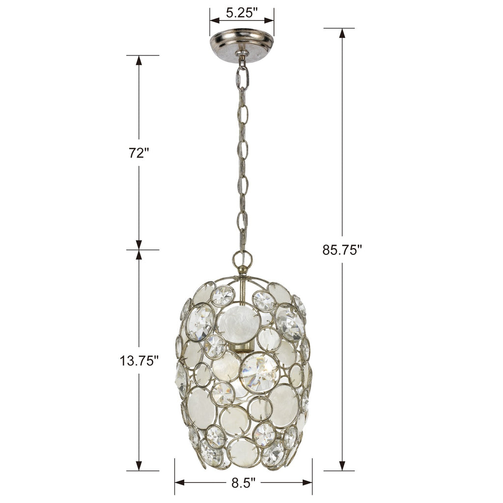 Palla 1 Light Mini Pendant