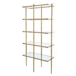 Laforge Etagere, Antique Gold