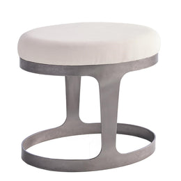 Oslo Stool : Oslo Stool (Iron w/Muslin Cushion)