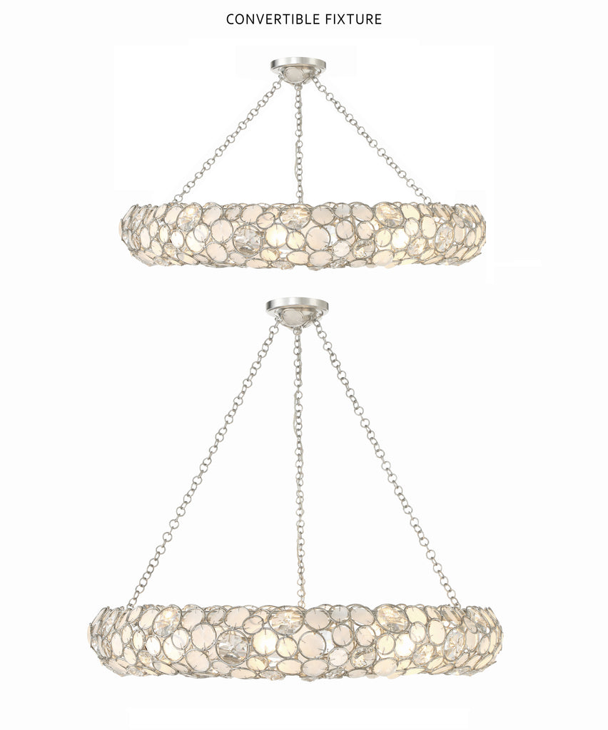 Palla 8 Light Chandelier