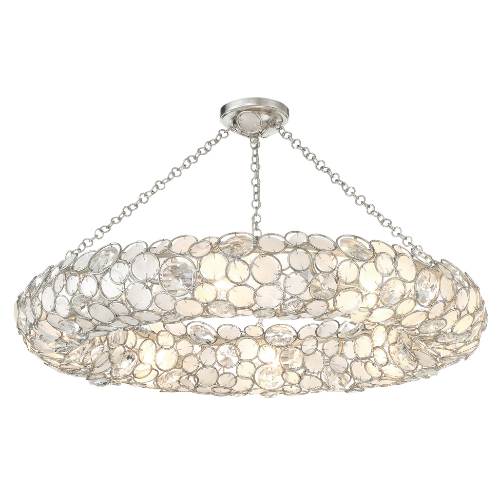 Palla 8 Light Semi Flush