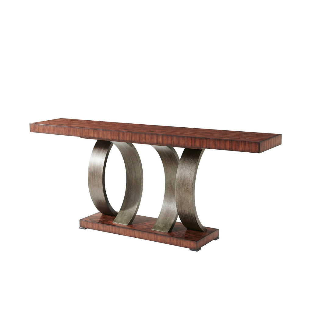 Inward Curve Console Table