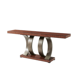 Inward Curve Console Table