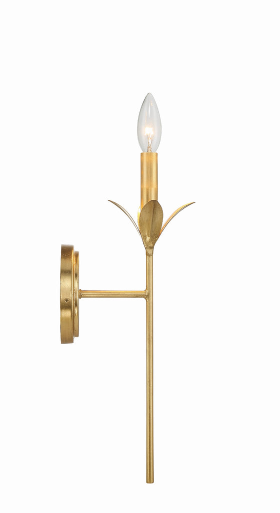 Broche 1 Light Sconce