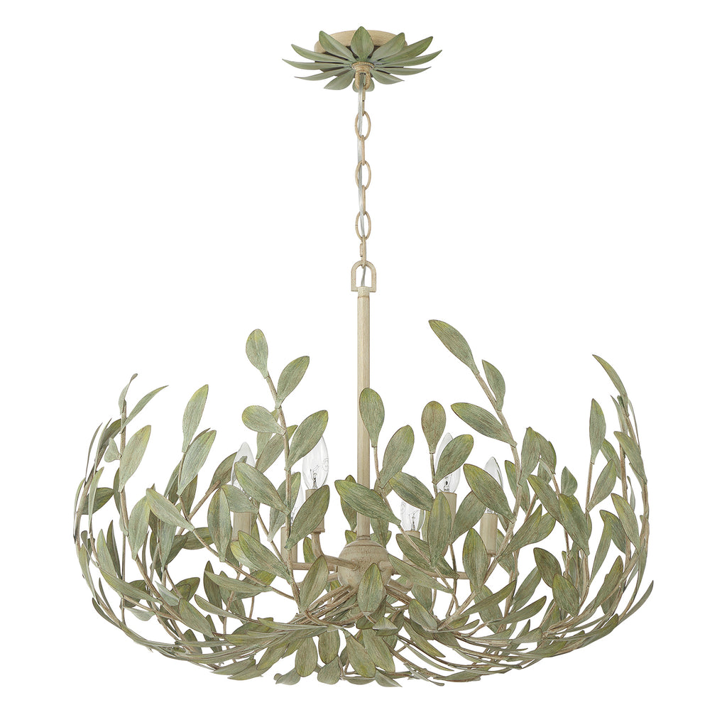 Broche 6 Light Chandelier