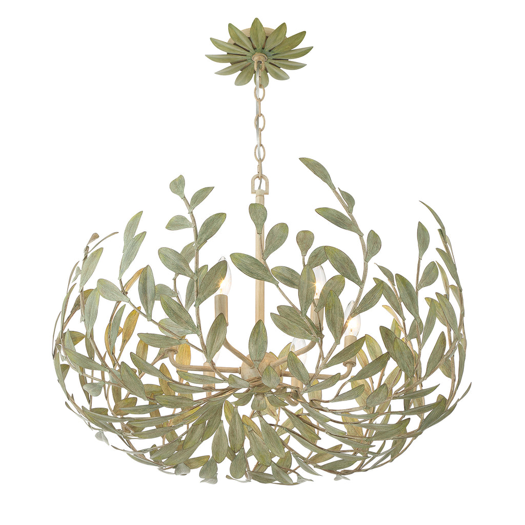 Broche 6 Light Chandelier