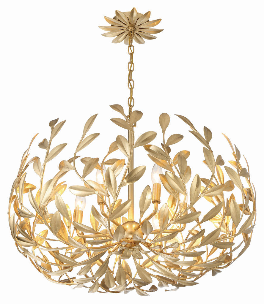 Broche 6 Light Chandelier