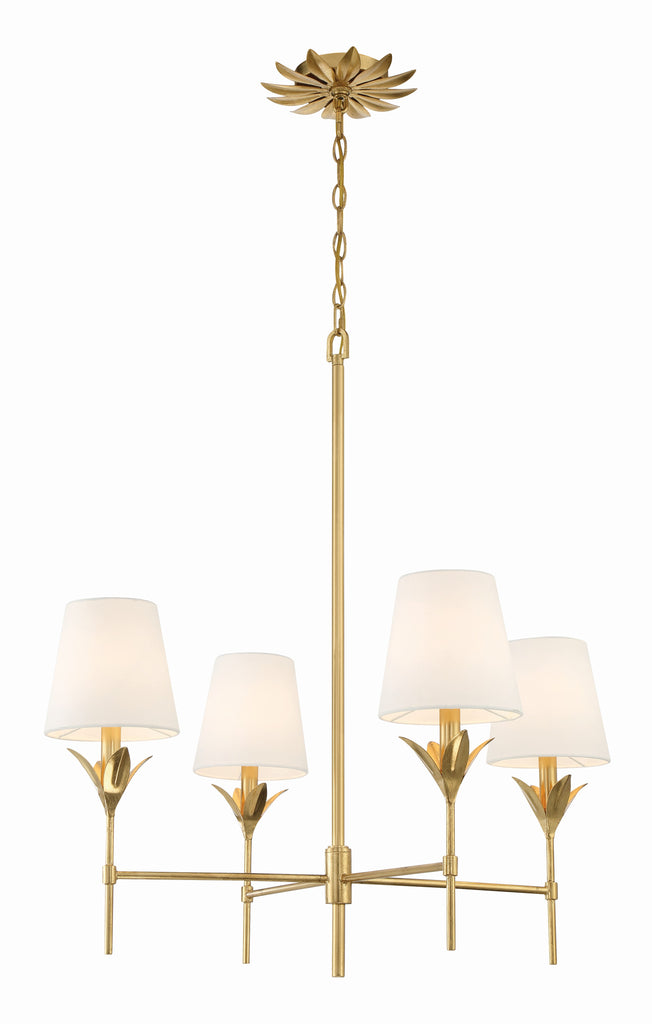 Broche 4 Light Chandelier