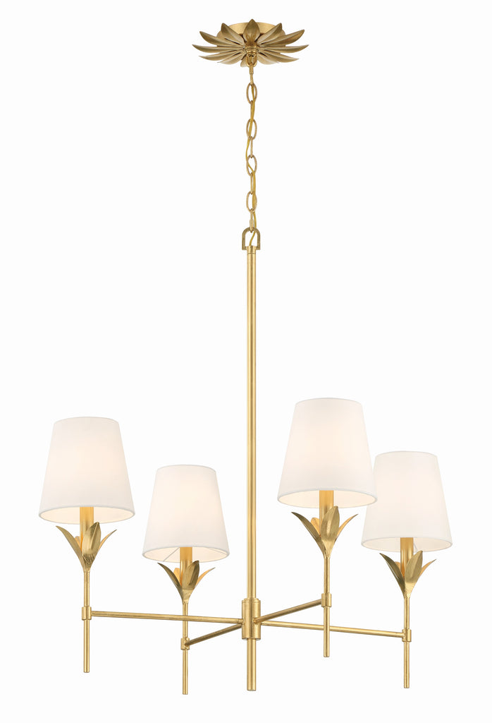 Broche 4 Light Chandelier