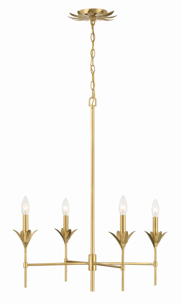 Broche 4 Light Chandelier