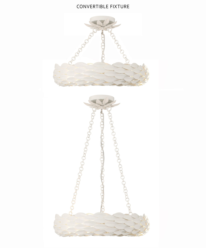 Broche 6 Light Chandelier