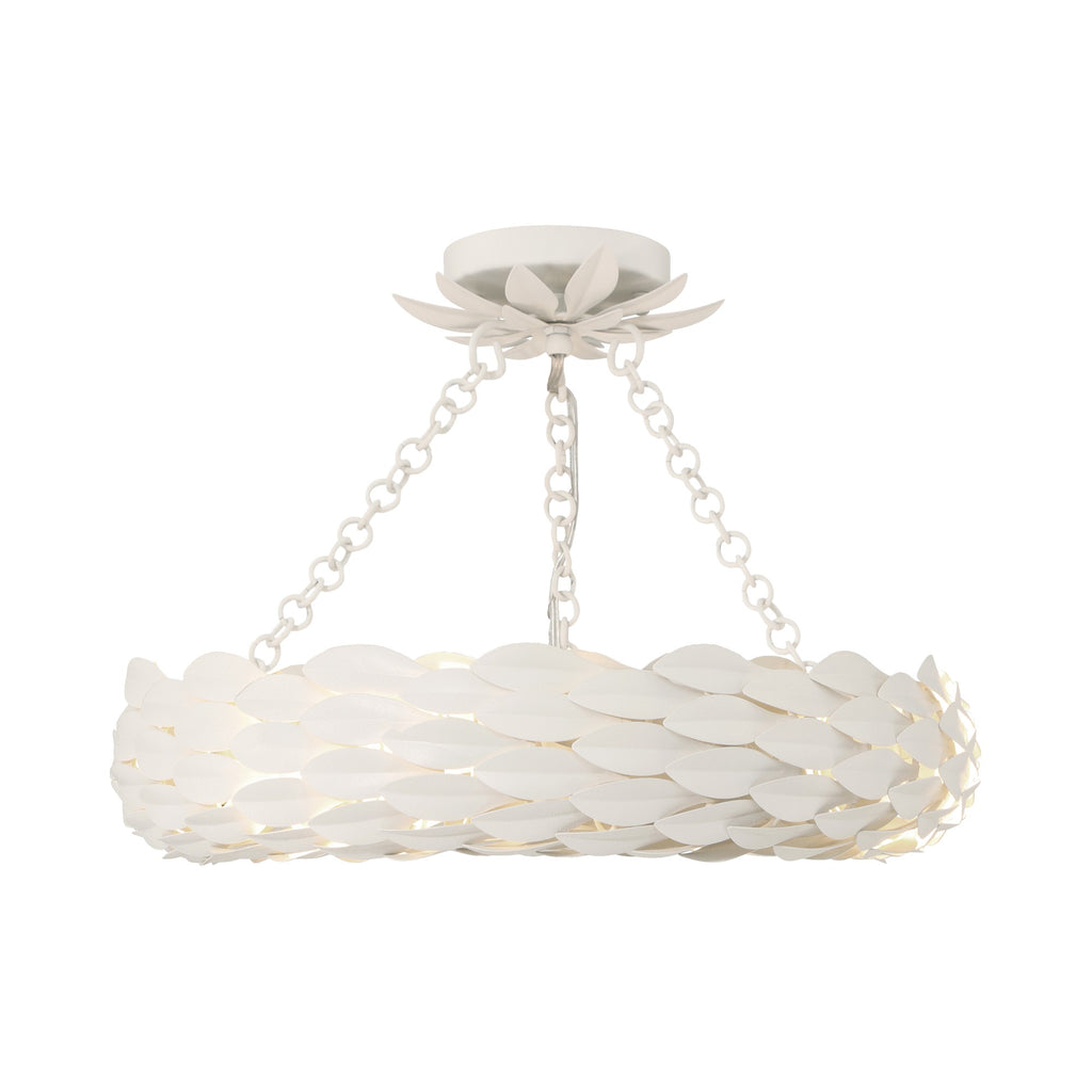 Broche 6 Light Semi Flush