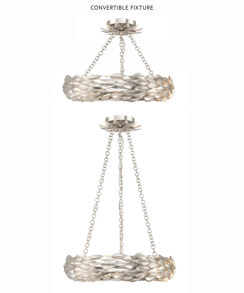 Broche 6 Light Chandelier