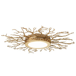 Twig Ceiling Fixture : Twig Ceiling Fixture (Brass)