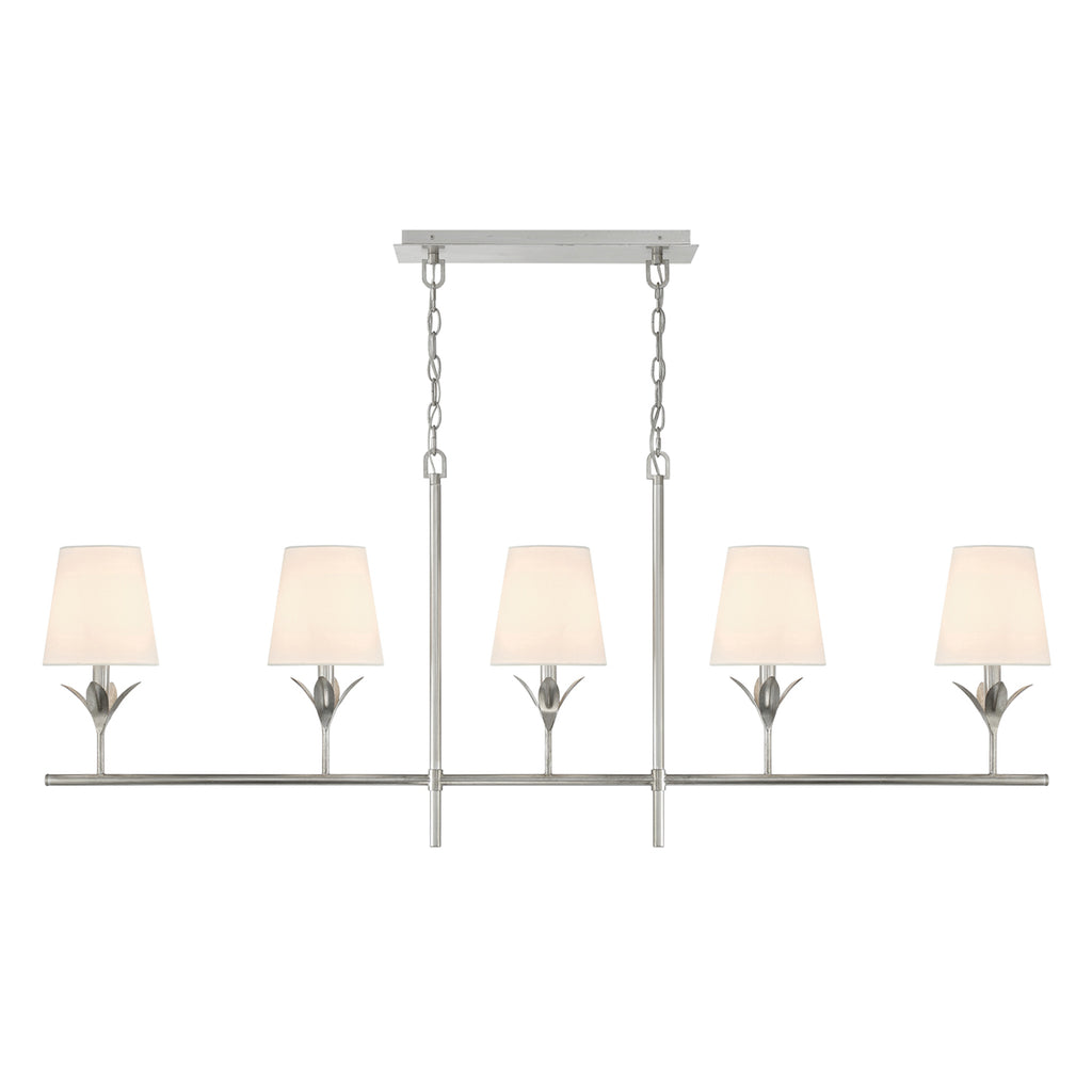 Broche 5 Light Linear Chandelier